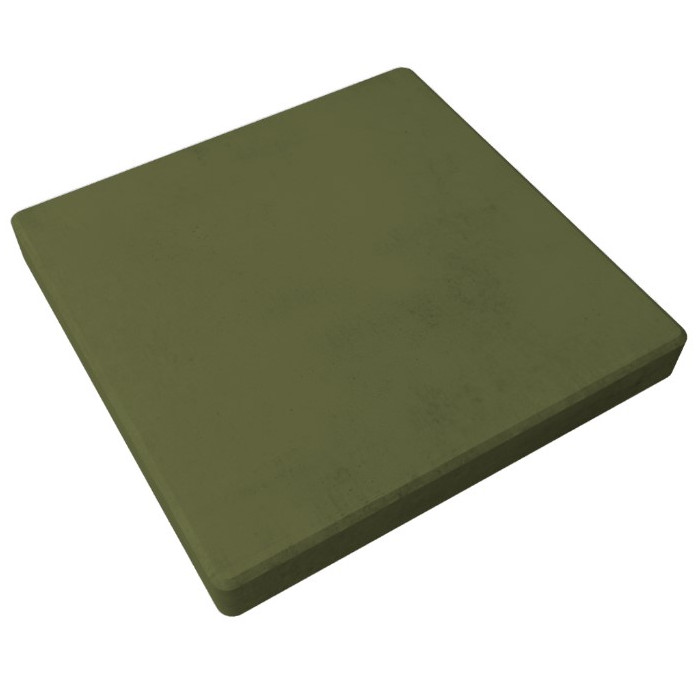 Квадратная тротуарная плитка 400х400х70 Зеленый